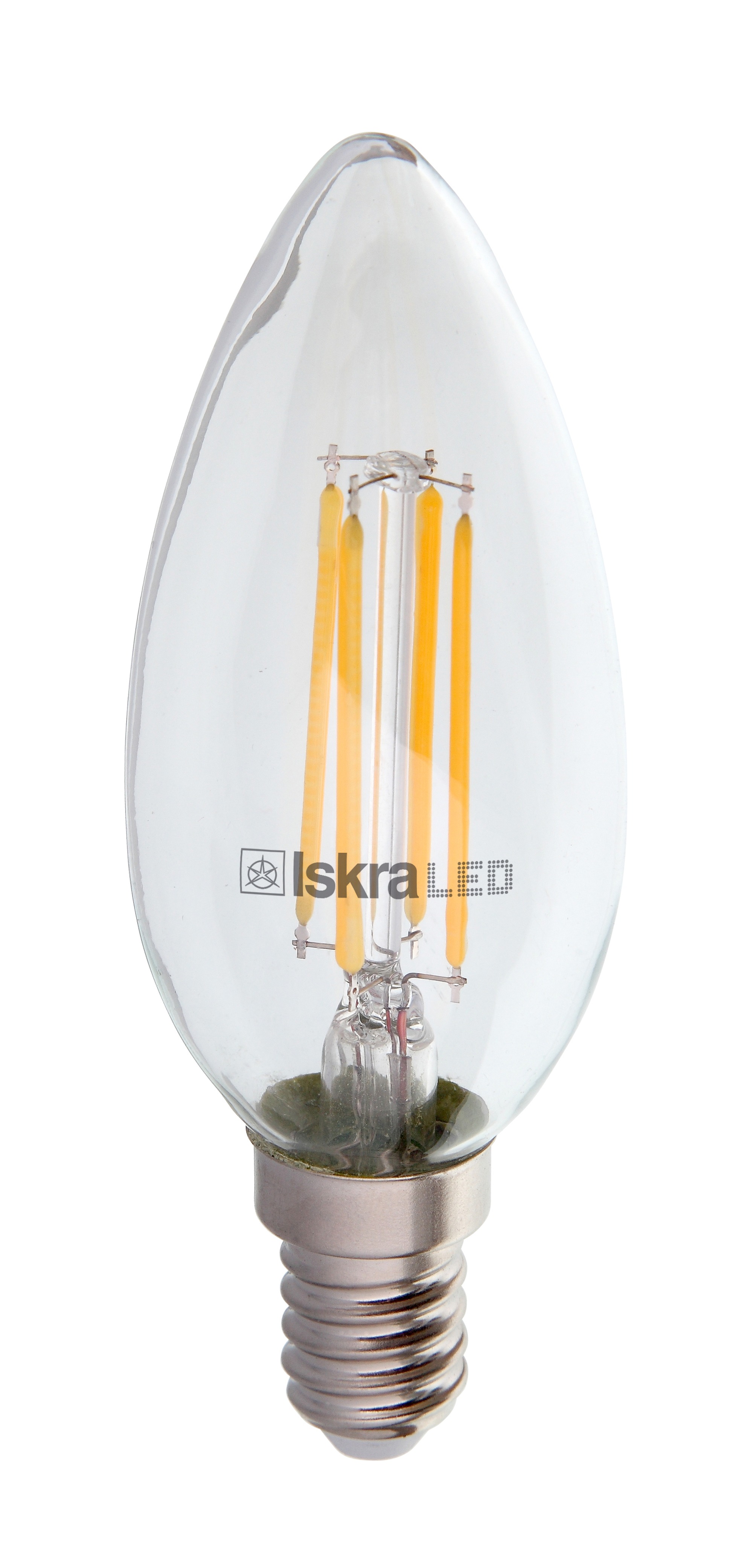 LED žarnica C37 E14 4W 2700K filament